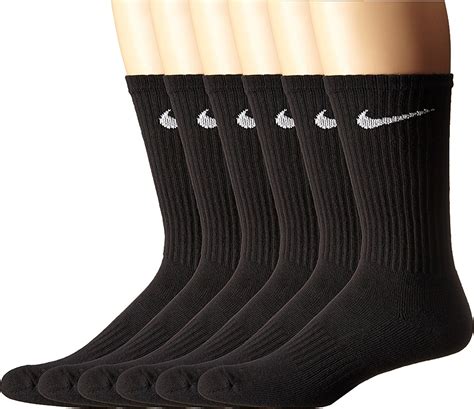 Nike Cotton Cushioned Crew Socks Black
